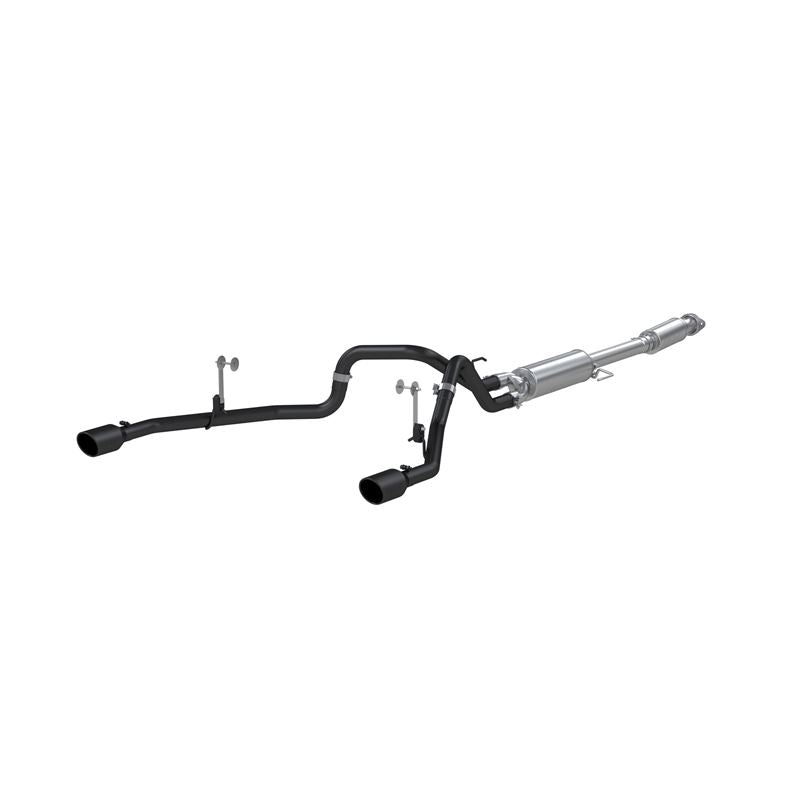 MBRP Exhaust 3in. Cat Back 2.5in. Dual Side Exit BLK (S5215BLK)