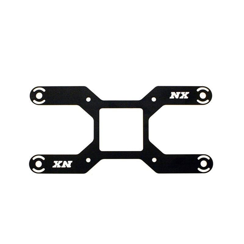 Nitrous Express Carb Plate Solenoid Bracket for 4150 (4 Solenoids) (15728D)