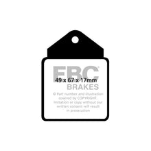 Load image into Gallery viewer, EBC Greenstuff 2000 Series Sport Brake Pads (DP2710)