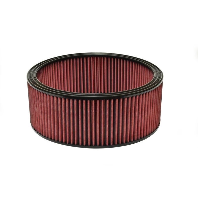 Injen Performance Air Filter 14in Round x 5in Tall - 1in Pleats (X-1092-BR)