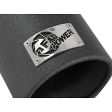 Load image into Gallery viewer, aFe MACH Force-Xp 409 Stainless Steel Clamp-on Exhaust Tip Black (49-92043-B)