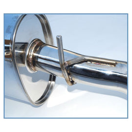 Invidia 14+ Mini Cooper S Q300 w/ Rolled Titanium Tips Cat-Back Exhaust (HS14MCSG3T)