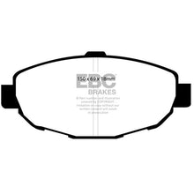 Load image into Gallery viewer, EBC Greenstuff 2000 Series Sport Brake Pads (DP21007)