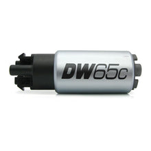 Load image into Gallery viewer, Deatschwerks DW65C series, 265lph compact fuel pump w/ mounting clips (9-652)