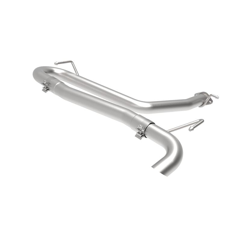 aFe Takeda 2-1/2 IN 304 Stainless Steel Axle-Back Exhaust System w/o Muffler(49-37017NM)