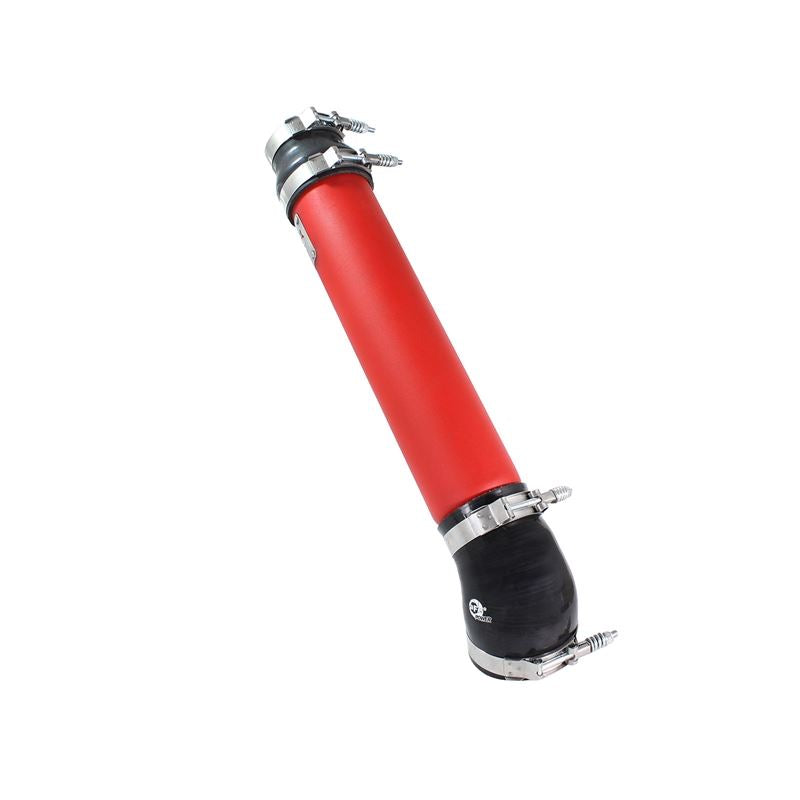 aFe BladeRunner 3-1/2 IN Aluminum Cold Charge Pipe Red (46-20067-R)