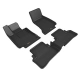 3D Maxpider KAGU Floor Mat, BLACK, 1ST ROW/2ND ROW (L1MB08801509)