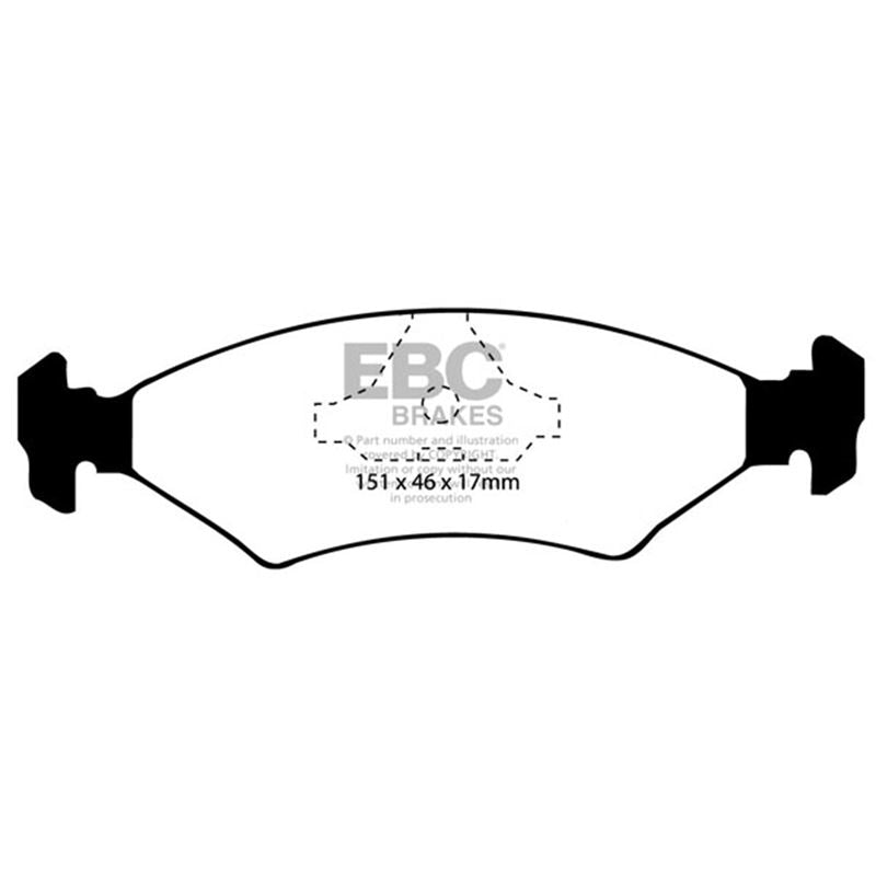 EBC Greenstuff 2000 Series Sport Brake Pads (DP2415)