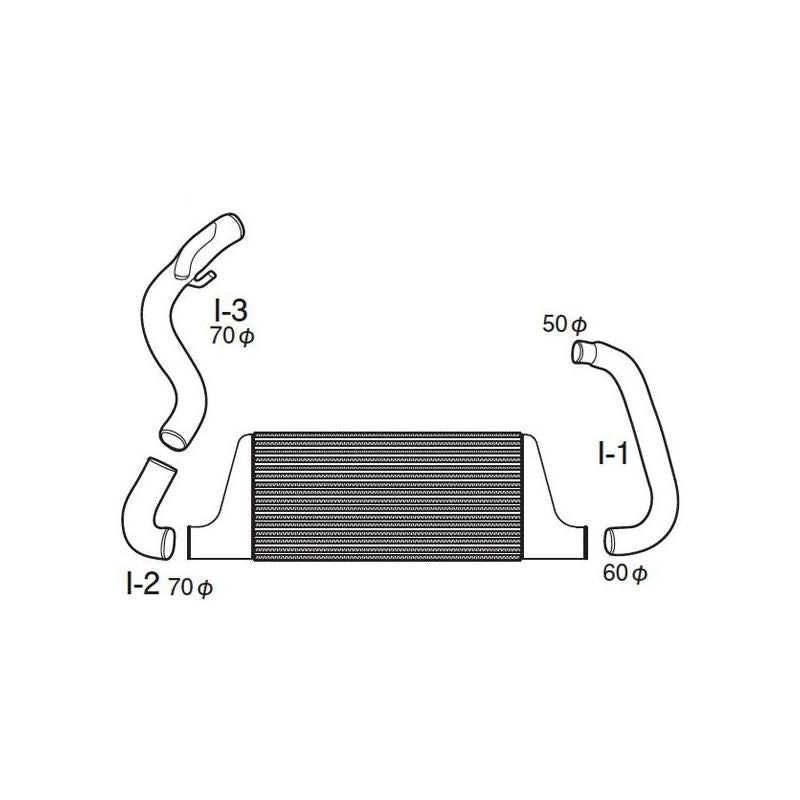 GReddy Type 24F Trust Intercooler Kit (12020210)