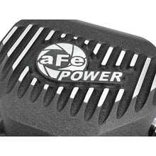 Load image into Gallery viewer, aFe Pro Series Rear Differential Cover Black w/ Machined Fins (46-70272)