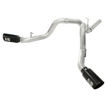 Load image into Gallery viewer, aFe ATLAS 4 IN Aluminized Steel DPF-Back Exhaust System w/Black Tip (49-04043-B)