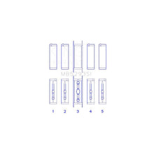 Load image into Gallery viewer, King Engine Bearings Main Bearing Set for 2000-2009 GMC Yukon (MB5293SI 030)