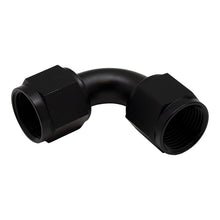 Load image into Gallery viewer, DeatschWerks 10AN Flare Female Swivel 90-Degree to 10AN Flare Female Swivel - Anodized Matte Black(6-02-0217-B)