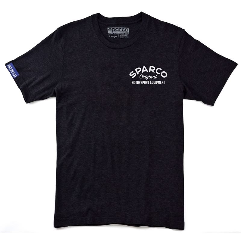 Sparco T-Shirt Garage Charcoal Small (SP0110CH1S)