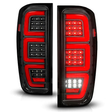 Load image into Gallery viewer, ANZO USA Black Replacement Full LED Bar Tail Light for 19-23 GMC Sierra 1500/2500HD/3500HD (311457)