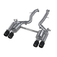 Load image into Gallery viewer, MBRP Exhaust 3in. Resonator-Back Quad Rear Exit T304 (S45023CF)