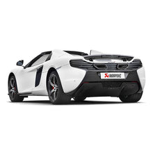 Load image into Gallery viewer, Akrapovic 14-17 McLaren 650S/650S Spyder Slip-On Line (Titanium) w/ Carbon Tips (S-MC/TI/2)