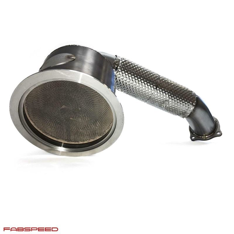 Fabspeed 971 Panamera V6 Primary Sport Catalytic Converter Downpipe (17+) (FS.POR.971V6.SCDP)