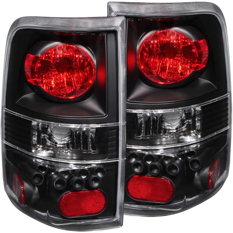 ANZO USA 2004-2008 Ford F-150 Taillights Black (211060)