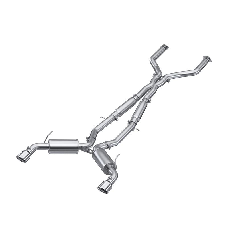 MBRP Exhaust 3" Cat Back, Dual Rear, T304 (S4405304)