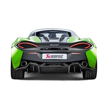 Load image into Gallery viewer, Akrapovic 16-17 McLaren 540C 570S Slip-On Line (Titanium) w/ Carbon Tips (S-MC/TI/3)