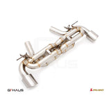 GTHAUS Musa SGT: OE-C (Without Valve Control) Exhaust; 2x130mm (Round Split); Stainless Steel (TO0111903)