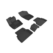 Load image into Gallery viewer, 3D Maxpider KAGU Floor Mat, BLACK, 1ST ROW/2ND ROW (L1AD03901509)