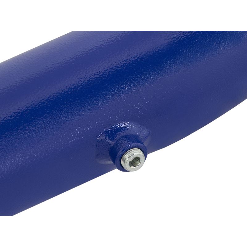 aFe BladeRunner 2-1/2 IN Aluminum Hot Charge Pipe Blue (46-20258-L)