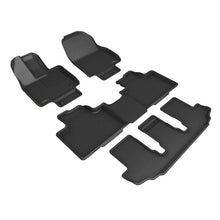 Load image into Gallery viewer, 3D Maxpider KAGU Floor Mat, BLACK, 1ST ROW/2ND ROW/3RD ROW (L1TY27901509)