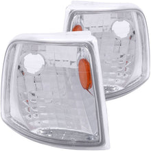 Load image into Gallery viewer, ANZO USA Corner Lights 1993-1997 Ford Ranger Euro Corner Lights Chrome w/ Amber Reflector (521017)