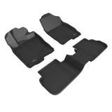 3D Maxpider KAGU Floor Mat, BLACK, 1ST ROW/2ND ROW (L1HD11901509)