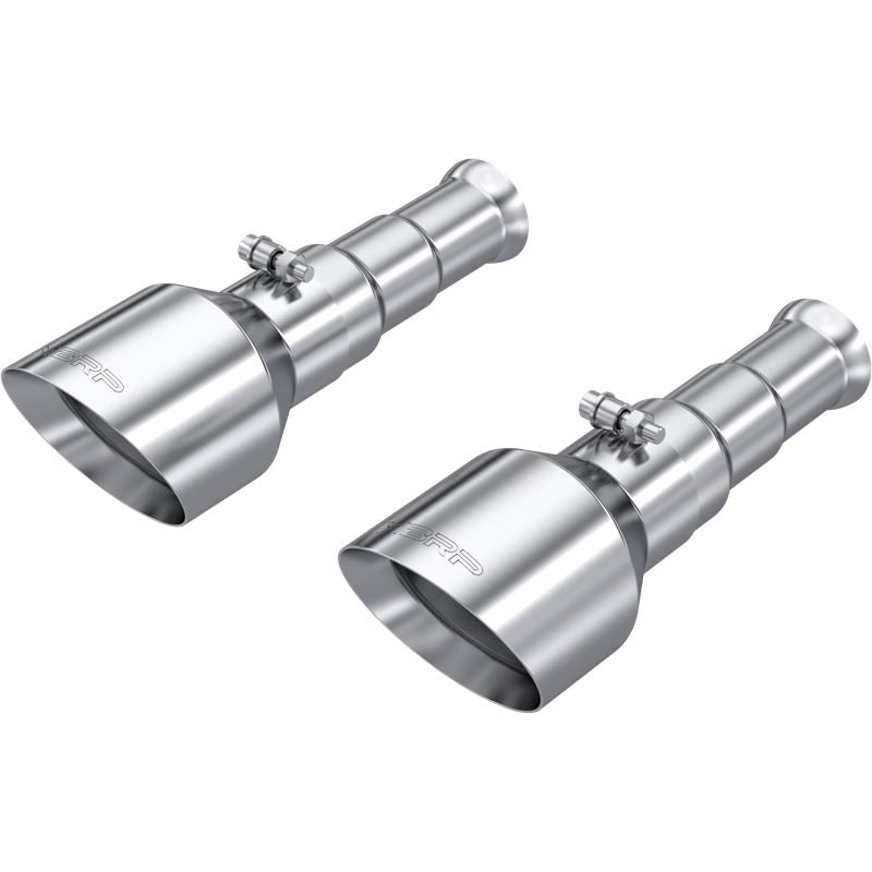 MBRP Exhaust 5in. OD Dual Wall Angle Cut Exhaust Tips, Sold in Pairs (T5199)