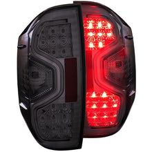 Load image into Gallery viewer, ANZO USA 2014-2015 Toyota Tundra LED Taillights Smoke (311234)