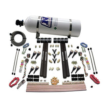 Load image into Gallery viewer, Nitrous Express SX2 Dual Stage 8 Solenoid /Gasoline Nitrous Kit (200-1200HP) w/15lb Bottle (90009-15)