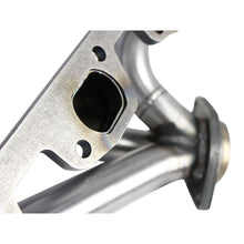 Load image into Gallery viewer, aFe Twisted Steel 409 Stainless Steel Shorty Header (48-46203)