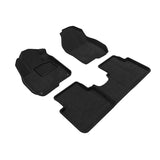 3D Maxpider ELEGANT Floor Mat, BLACK, 1ST ROW/2ND ROW (L1HD08604709)