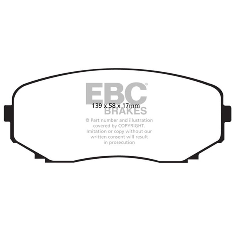 EBC Redstuff Ceramic Low Dust Brake Pads (DP31794C)