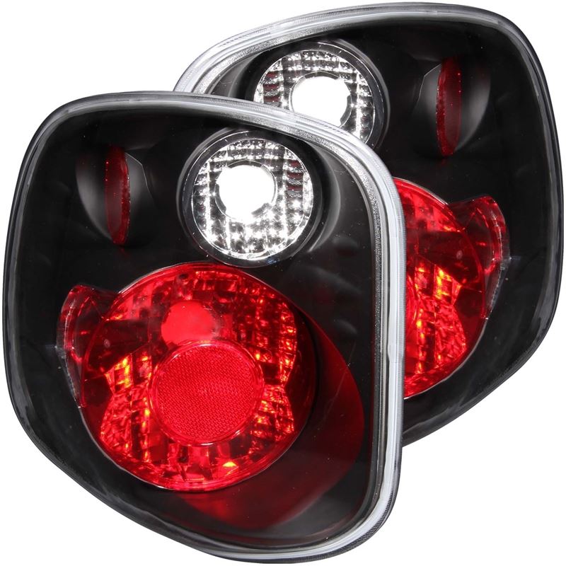 ANZO USA 2001-2003 Ford F-150 Taillights Black (211143)