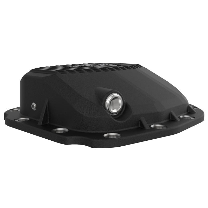 aFe Pro Series Differential Cover Black w/ Machined Fins and Gear Oil (Super 8.8 axle) (46-71181B)