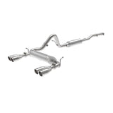 aFe Vulcan Series 2-1/2 IN 304 Stainless Steel Cat-Back Exhaust System Polished (49-38087-P)