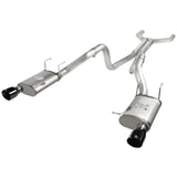 aFe MACH Force-Xp 3 IN 409 Stainless Steel Cat-Back Exhaust System w/Black Tip (49-43049-B)