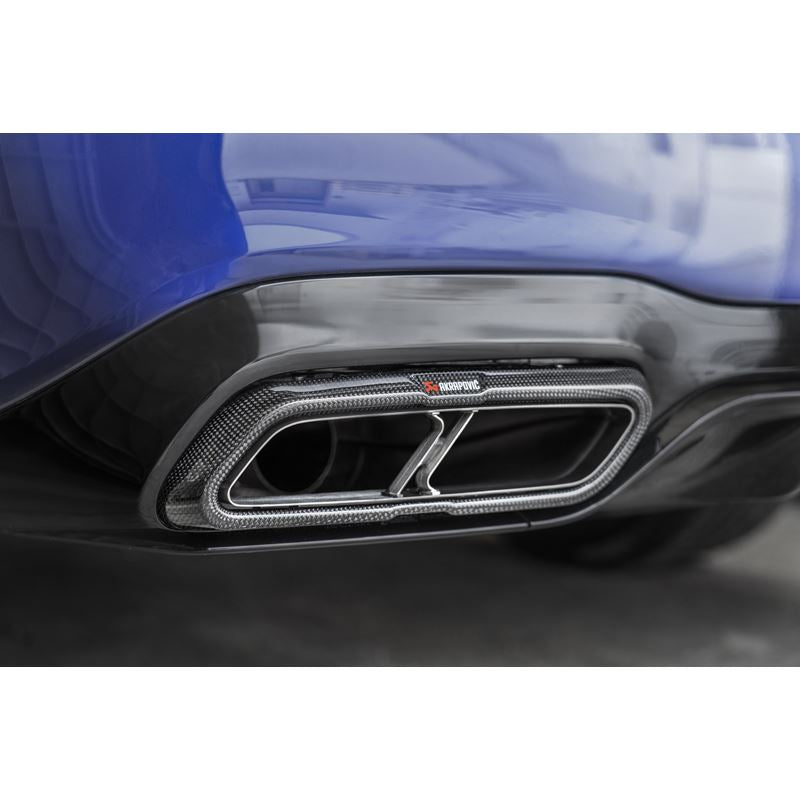 Akrapovic 2018 Mercedes Benz E63 (W213) Evolution Tail Pipe Set (High Gloss Carbon) (TP-CT/46/G)