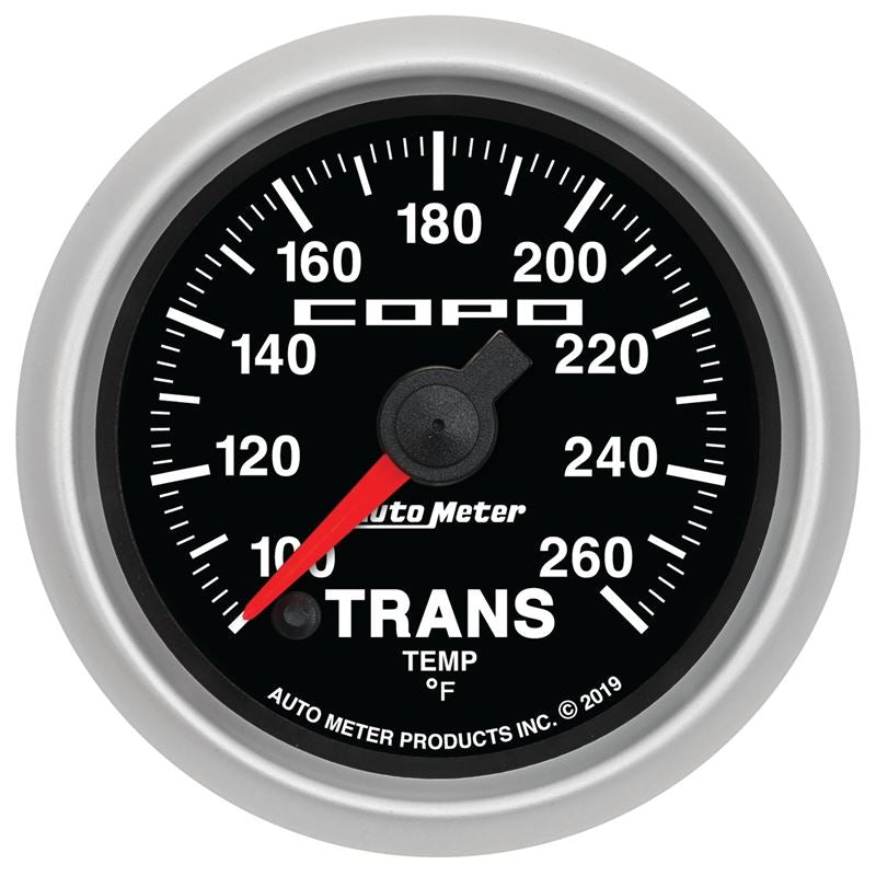 AutoMeter 52mm 100-260 Degree Digital Trans Temp Gauge Chevrolet COPO Camaro (880877)