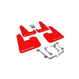 Rally Armor Red Mud Flap/White Logo for 2011-2014 Subaru Impreza (MF15-UR-RD/WH)