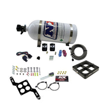 Load image into Gallery viewer, Nitrous Express Dominator Single Entry Billet Crossbar Stage 6 Nitrous Kit (50-300HP) w/10lb Bottle (63070-10)
