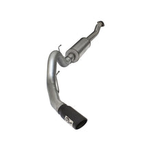 Load image into Gallery viewer, aFe MACH Force-Xp 4 IN Stainless Steel Cat-Back Exhaust System w/Black Tip (49-43069-B)