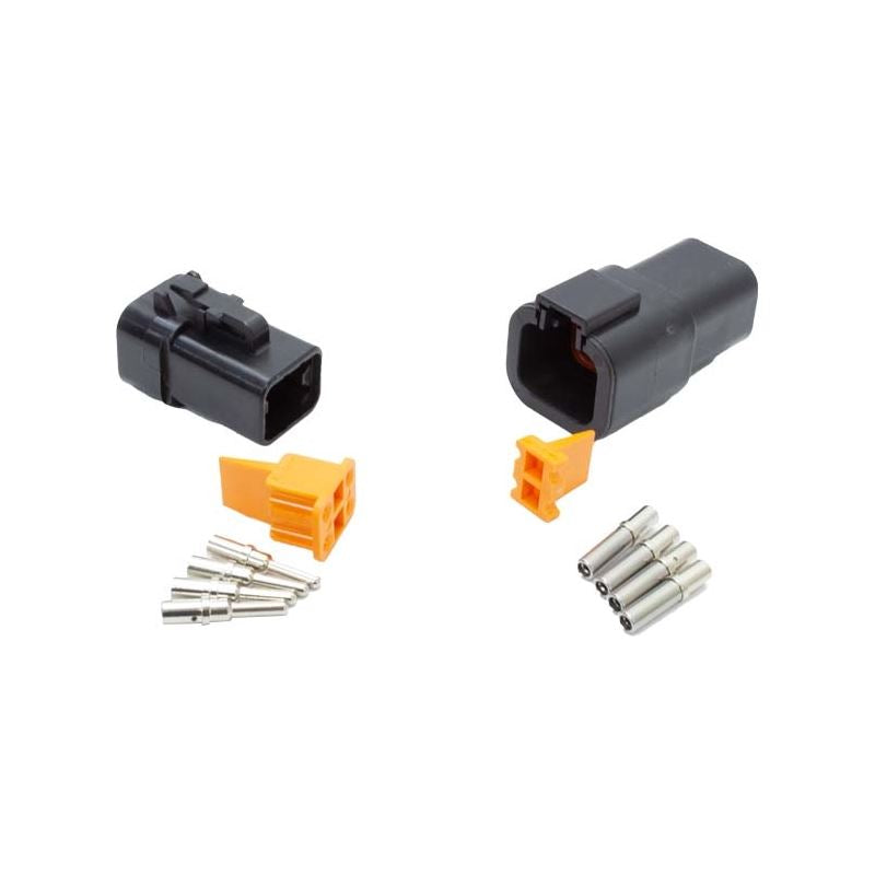 Snow Performance 4 Pin DTP Deutsch Connector Set (10AWG-14AWG) (SNF-50040)