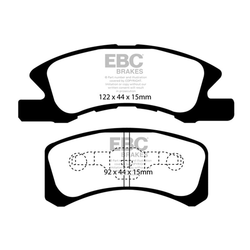 EBC Greenstuff 2000 Series Sport Brake Pads (DP21915)