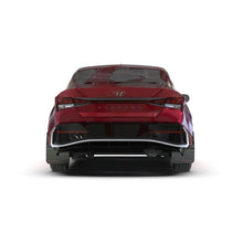 Load image into Gallery viewer, Rally Armor Black Mud Flap Red Logo for 2024 Hyundai Elantra (MF119-UR-BLK-RD)