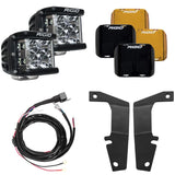 Rigid Industries A-Pillar Light Kit, Includes D-SS Flood for 2010-2020 Toyota 4Runner (46703)